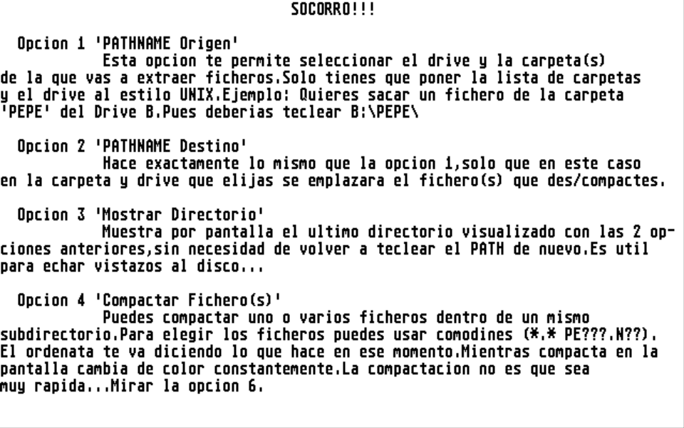 Estrujator atari screenshot
